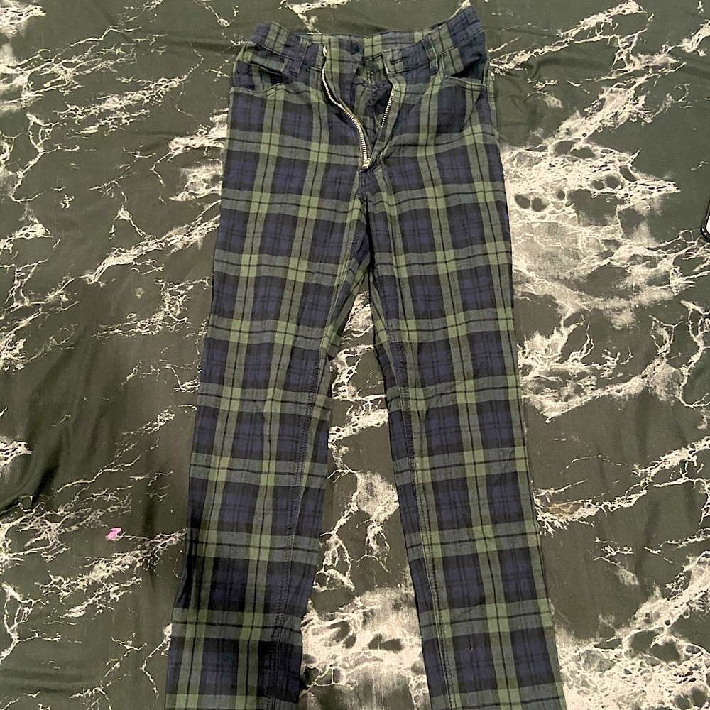 Plaid Pants